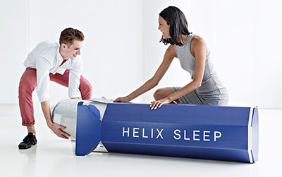 Unpacking-Helix-Mattress